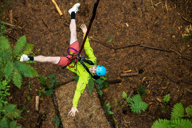 Rotorua: Redwoods Altitude High Ropes Adventure - A guided route, not a race