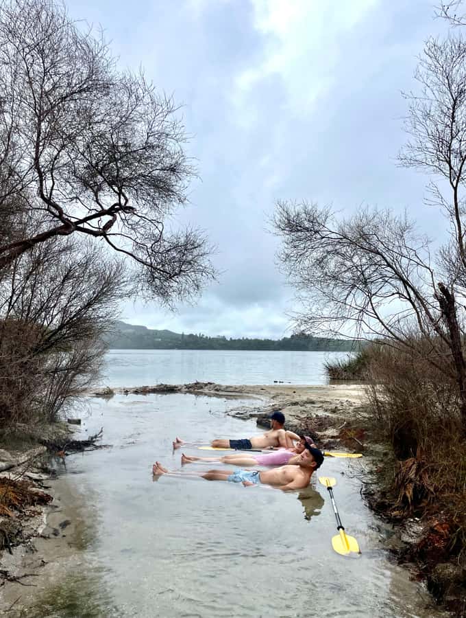 Rotorua: Secret adventure kayaking to natural hot springs - What the $74 price includes