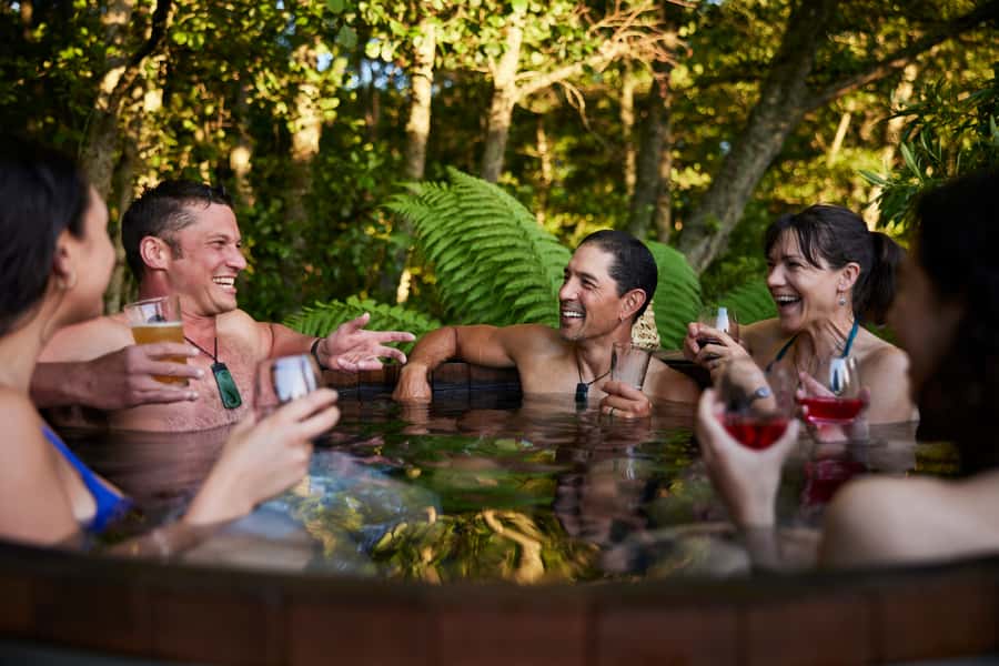Rotorua: Secret Spot Hot Tubs - Forty-five minutes in your own cedar tub