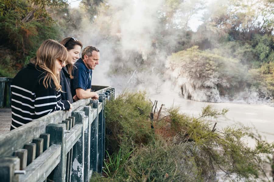 Rotorua: 'Thermal Path Tour' Geothermal half day Tour - The huge mud pool that never sits still