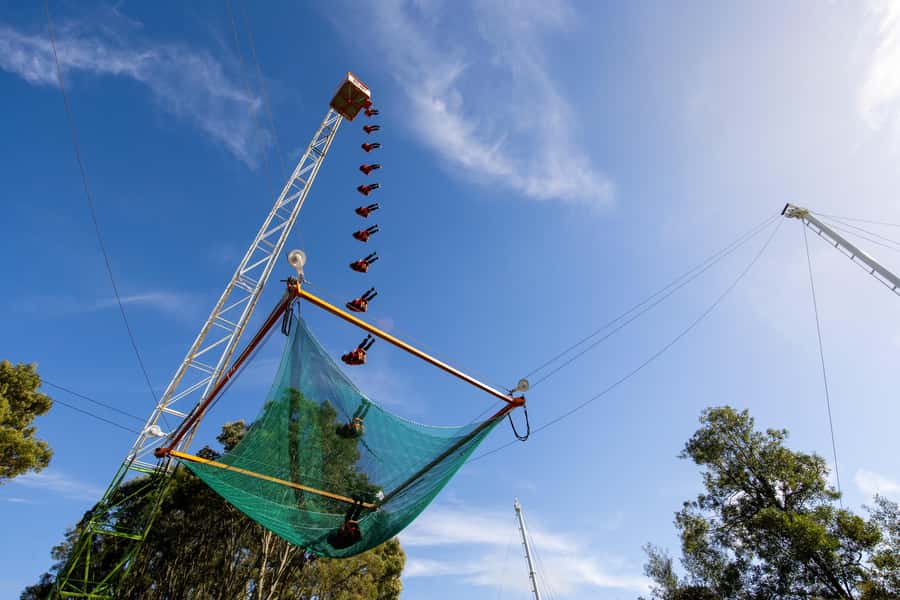 Rotorua: Velocity Valley - NEW Vertigo 43m drop - Getting Ready at Velocity Valley