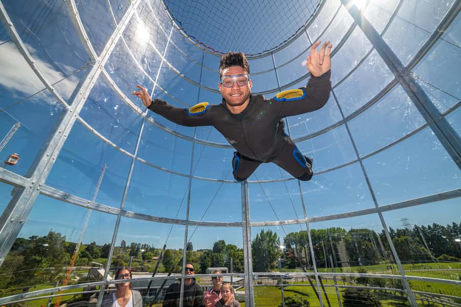 Rotorua: Velocity Valley - One Ride Pass - Swoop: a 40-metre drop that you start yourself