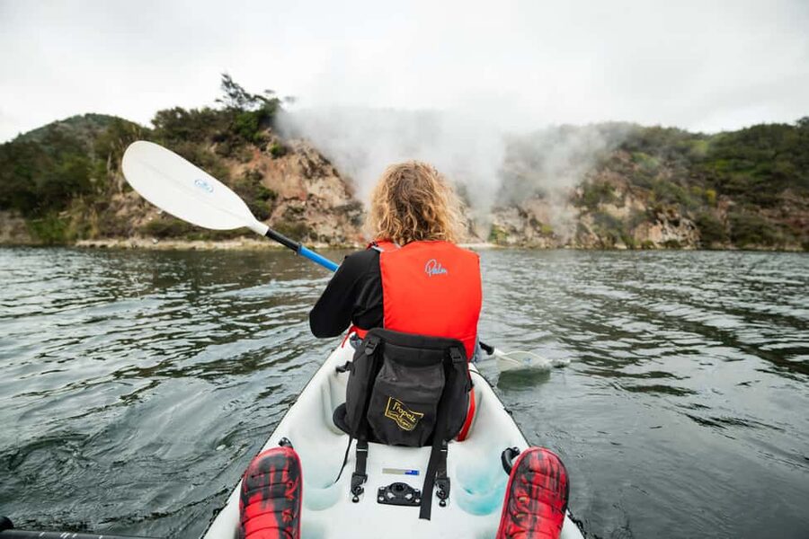 Rotorua: Waimangu Valley Walk and Steaming Cliffs Kayak Tour - Practical preparation for a comfortable day