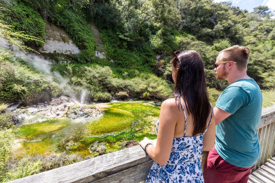 Rotorua: Waimangu Volcanic Valley Ticket & Self-Guided Walk - Choosing your route through the valley