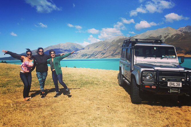 Scenic 4WD Tour Lake Tekapo Backcountry - A three-hour format with snacks and a small group