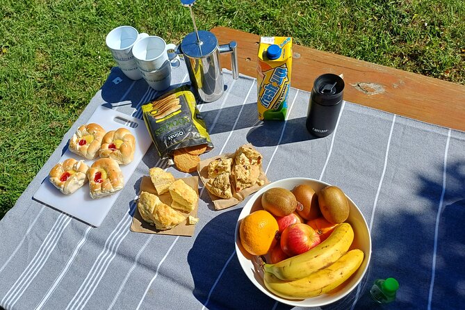 Sea Kayaking Christchurch, Lyttelton Harbour & Quail Island - A picnic lunch beside the harbour