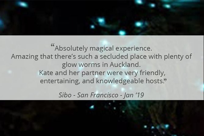 See Auckland's Secret Glow Worms - Who will enjoy this most?