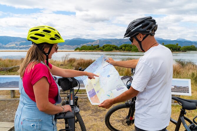 Self-guided E-bike cycle tour with private wine tasting - Your briefing with Cycle Nelson