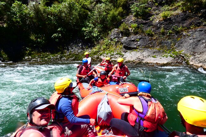 Shore Excursion: Scenic Rafting from Napier - What class II rafting feels like here