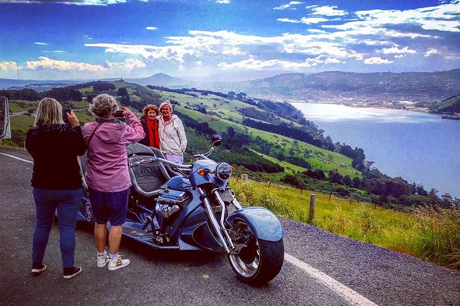 Shore Excursion: V8 Trike, Peninsula and City Tour - Heading toward the Otago Peninsula