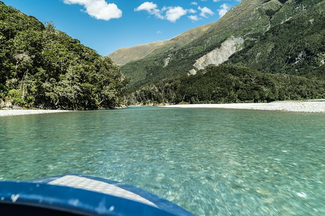 Siberia Experience:Fly-Hike-Jetboat:Wilderness Adventure:Wanaka - The flight from Makarora to Siberia River