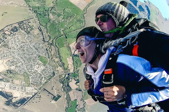 Skydive Mt. Cook - 70+ Seconds of Freefall from 16,500ft - The view below: mountains, glaciers, and lakes