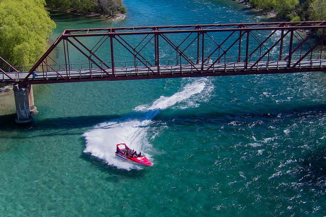 Small Group Jet Boat Adventure on the Clutha River from Wanaka - What happens on the 90-minute Clutha River route