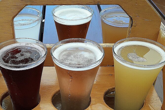 Small group - Napier Premium Winery , Beer & Cider + 5.5h to 6h. - The beer and cider stop changes the pace