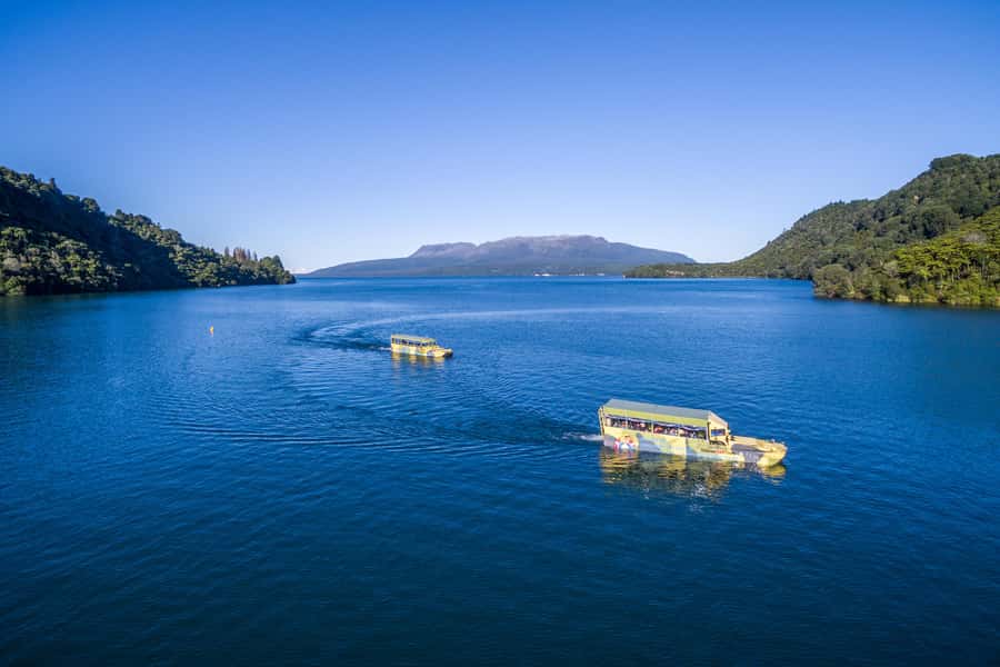 Tarawera and Lakes 2-Hour Duck Eco Tour - Rotokakahi, the Green Lake