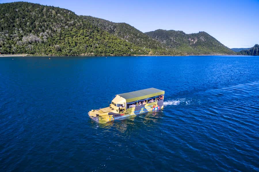 Tarawera and Lakes 2-Hour Duck Eco Tour - Lake Tarawera and the volcanic domes of Mount Tarawera
