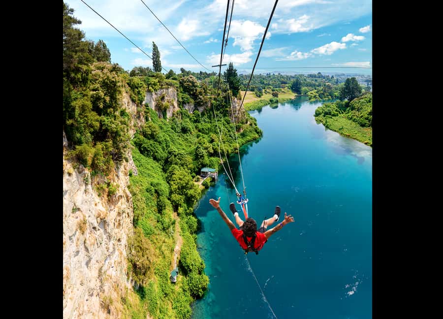 Taupō: Bungy Jump and Swing Combo - Two big rides above the Waikato River