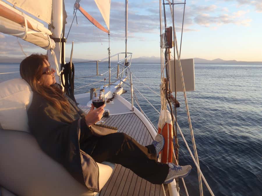 Taupō: Sail Barbary Eco Sailing to the Maori Rock Carvings - What the boat feels like during the 2.5-hour cruise