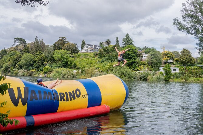 Tauranga: Waimarino Adventure Park - The main water activities are the heart of the day