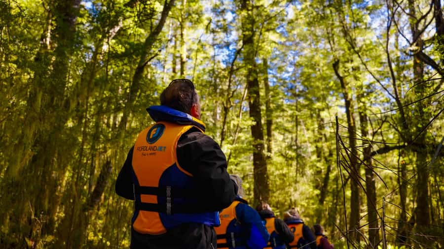 Te Anau: River Jet Boat and Bike Ride Tour with Local Guide - Fast turns and quiet water on the Waiau River