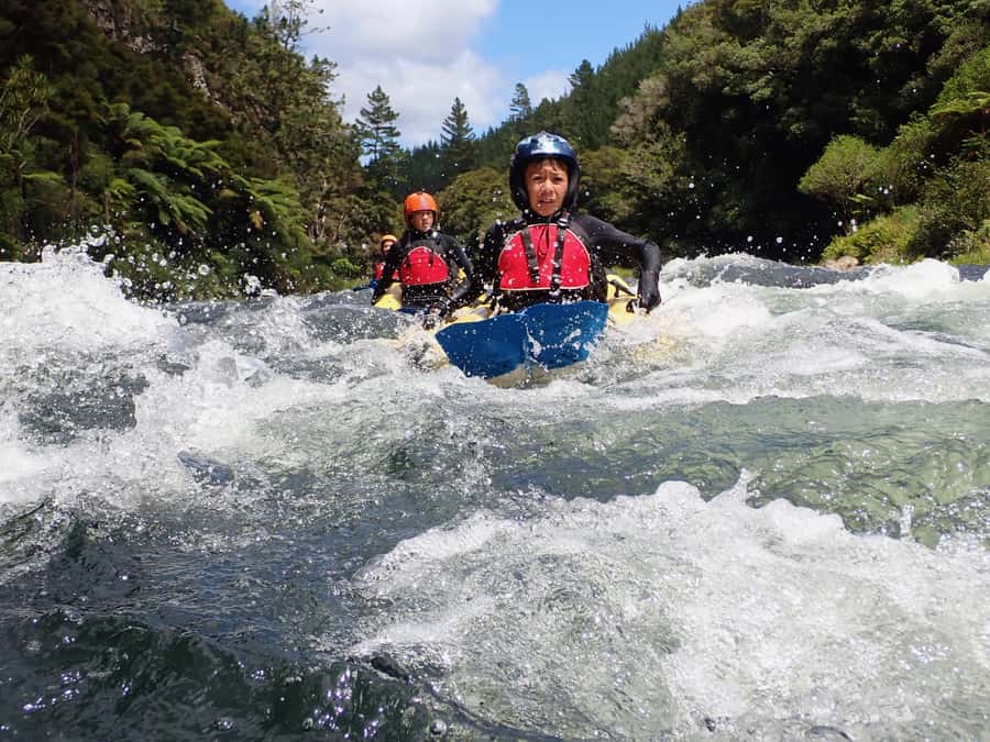 Thrilling Riverbug Adventure on the Rangitāiki River - Who will get the most from this river trip