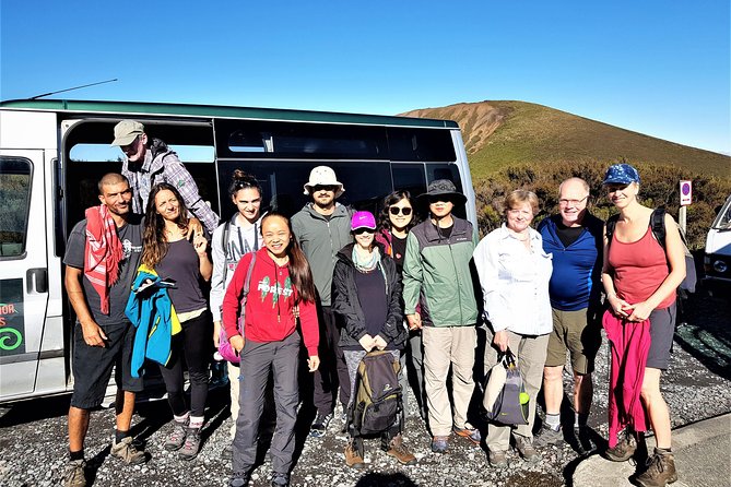Tongariro Alpine Crossing One Way Shuttle from Ketetahi - Hiking from Mangatepopo toward Ketetahi