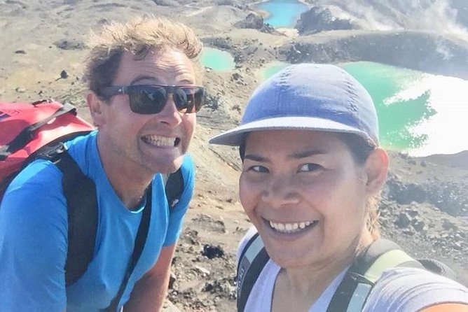 Tongariro Crossing Round trip transfer from Turangi - Pack for four seasons in one day