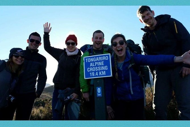 Tongariro Crossing Round trip transfer from Turangi - The Ketetahi finish and cold drink