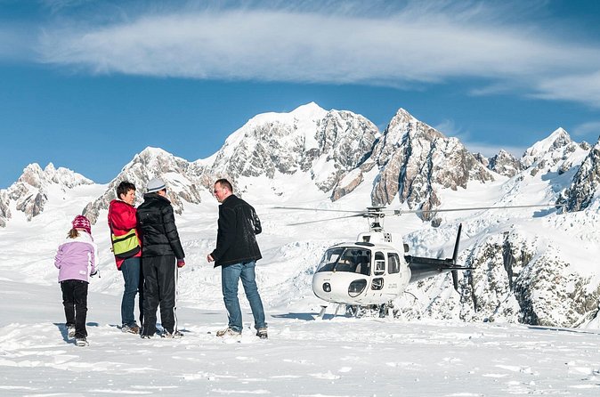 Twin Glacier Franz and Fox, snow landing (allow 30 mins - departing Franz Josef) - What happens before takeoff