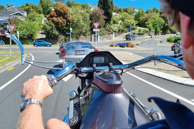 V8 Trike Private Tour of Christchurch - The practical shape of the 30 to 45 minute ride