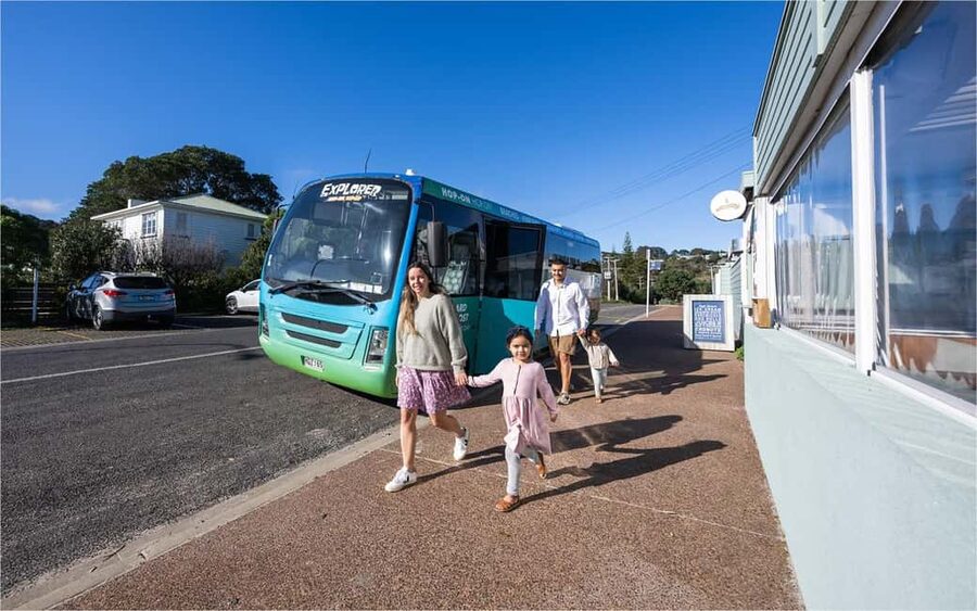 Waiheke Island: Ferry & Hop-On Hop-Off Explorer Bus Tickets - Forest walks and olive oil at the quieter stops