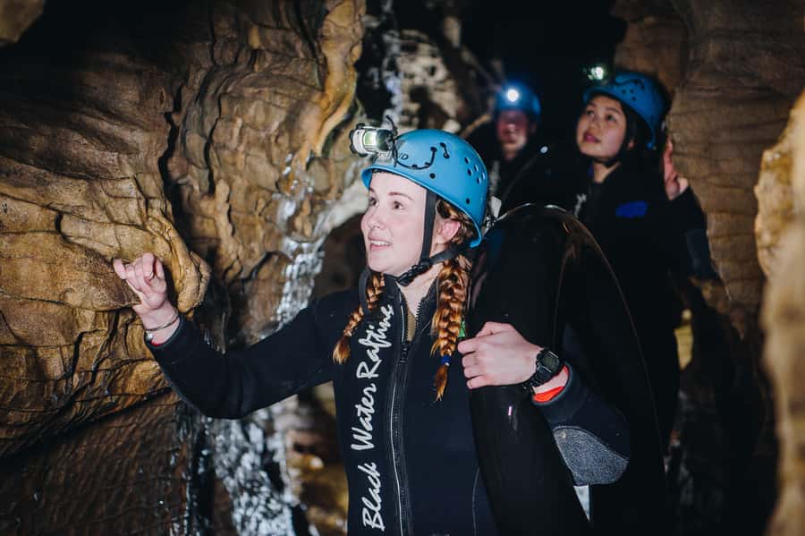 Waitomo Caves: Labyrinth Black Water Rafting Experience - The glowworm grotto is the reward