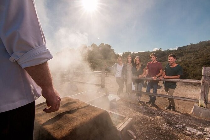 Waitomo Glow Worm Caves & Te Puia (Rotorua) Private Tour - Te Puia brings steam, Māori arts, and wildlife together