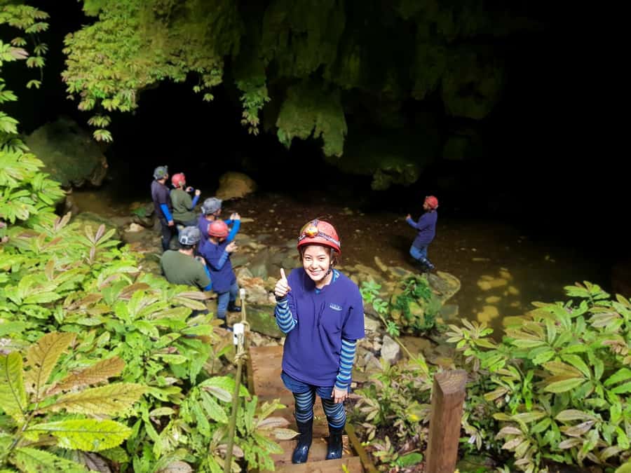 Waitomo: Guided Eco-Cave Tour - What real caving means here