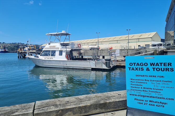 Water Taxi and Shuttle to Larnach Castle - Why the water taxi makes sense from Port Chalmers