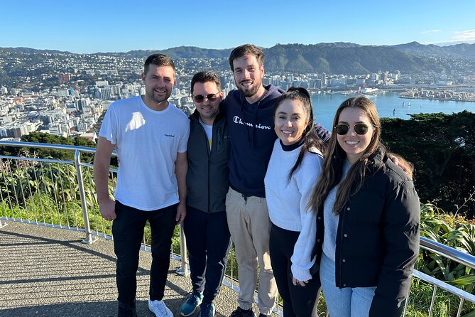 Wellington city heights shared sightseeing tour - The rose garden and Parliament finish the city story