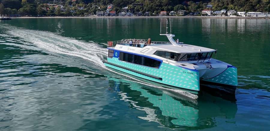 Wellington: Commentated Harbour Explorer tour - Why I would choose an electric ferry for Wellington Harbour