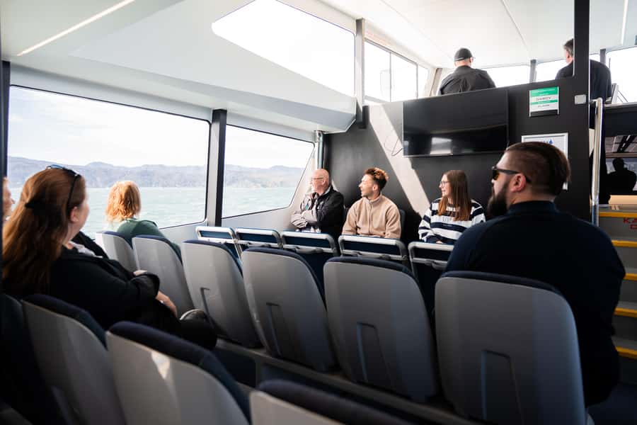 Wellington: Commentated Harbour Explorer tour - The crew’s flexible, personal approach