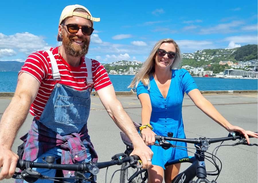 Wellington Electric Bike Rental - The waterfront is the best first ride