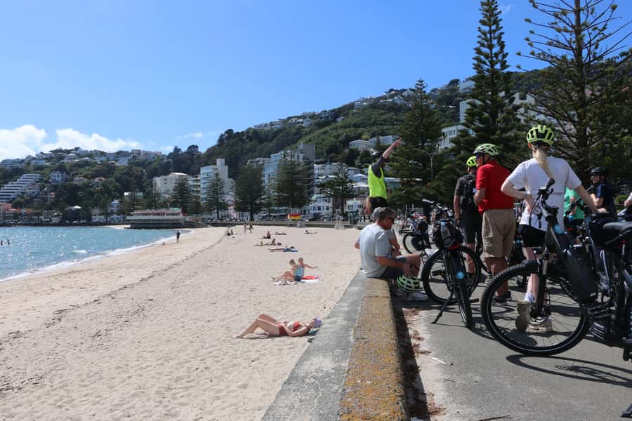 Wellington: Guided Sightseeing Tour by Electric Bike - Leaving the city for the Miramar Peninsula