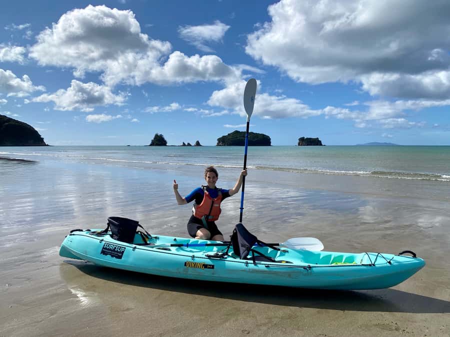 Whangamata: Donut Island Guided Kayaking Experience - Weather, tide, and the backup plan