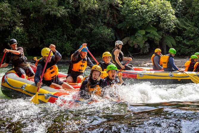 White Water Rafting - Kaituna Cascades, The Originals - Stop 2: Okere Falls and the river launch